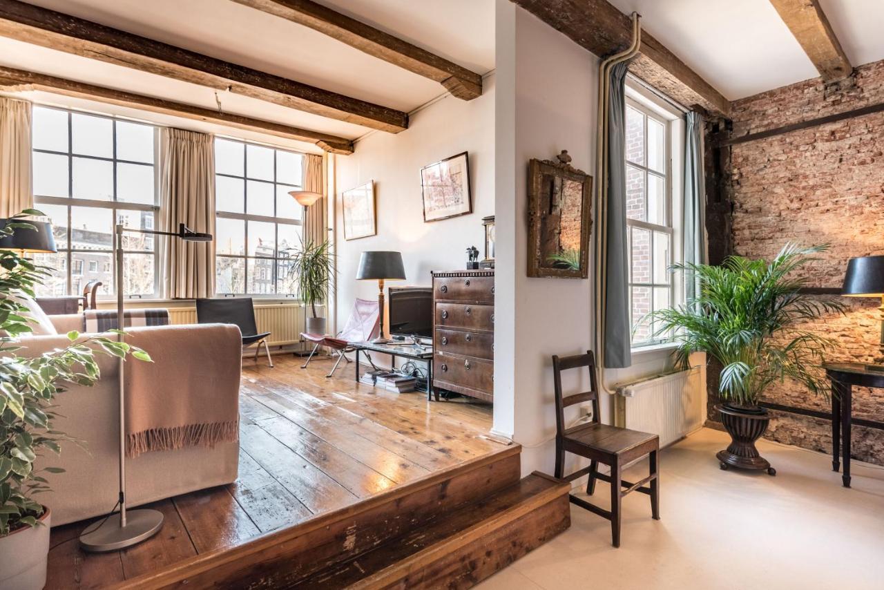 Classy Room 17Th C Canalhouse Amsterdam Exterior foto