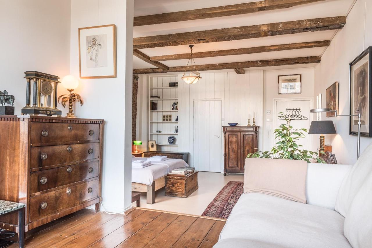 Classy Room 17Th C Canalhouse Amsterdam Exterior foto