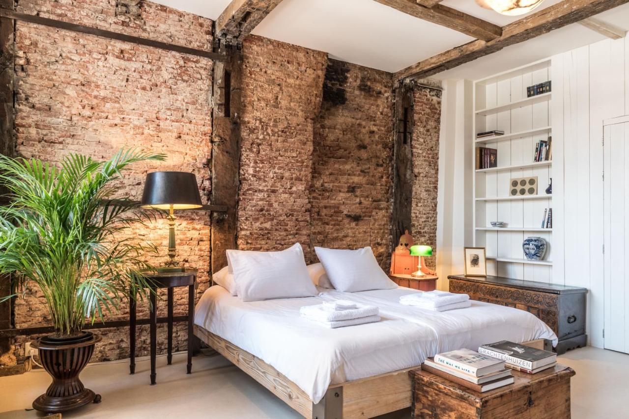 Classy Room 17Th C Canalhouse Amsterdam Exterior foto