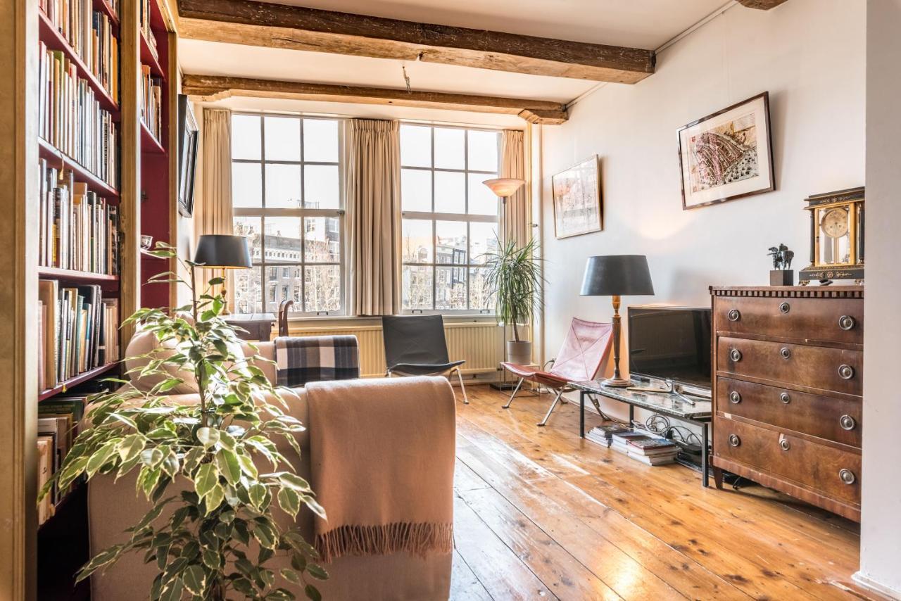 Classy Room 17Th C Canalhouse Amsterdam Exterior foto