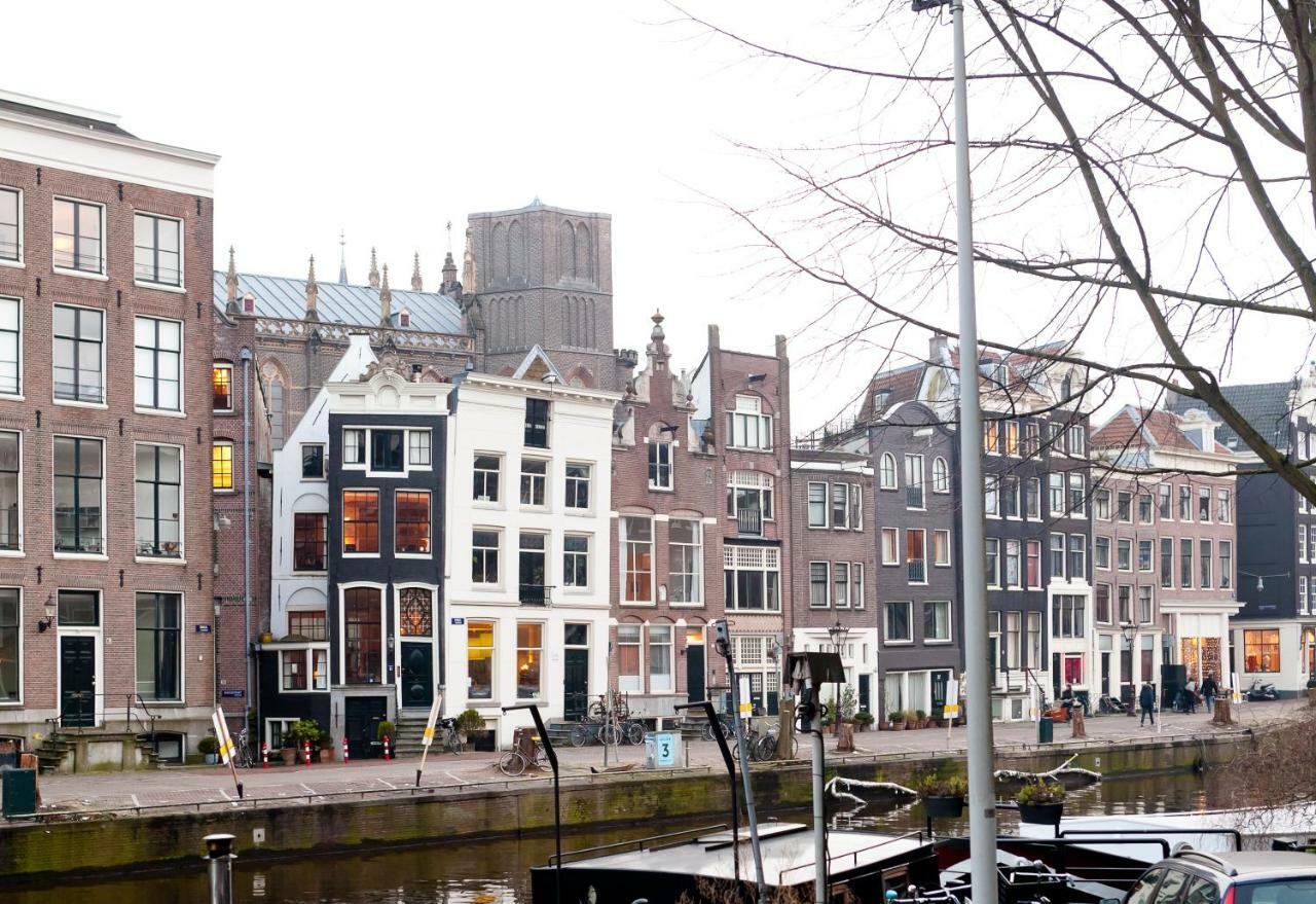 Classy Room 17Th C Canalhouse Amsterdam Exterior foto