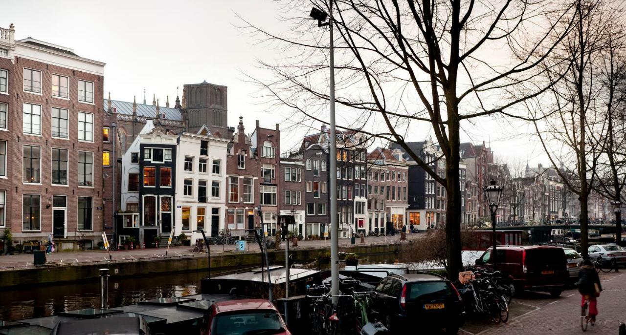 Classy Room 17Th C Canalhouse Amsterdam Exterior foto